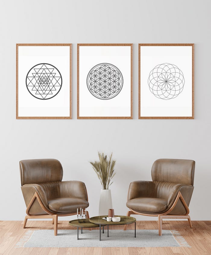 Sacred Geometry Wall Art Print